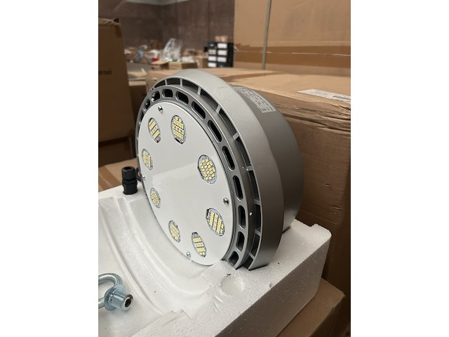 5x high bay light hb1 120w met industriële kap ellipz lighting - afbeelding 2 van  7