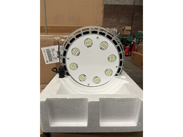 5x high bay light hb1 120w met industriële kap, ellipz lighting - afbeelding 2 van  6