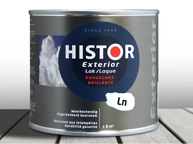 5x histor exterior lak hoogglans zx 2,5l histor - afbeelding 2 van  2