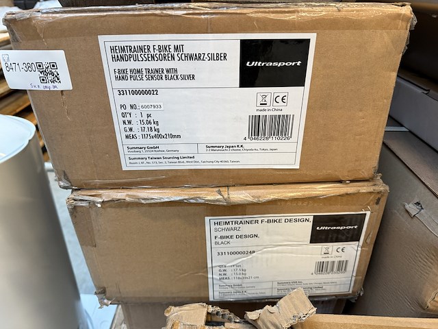 5x hometrainer ultrasport - afbeelding 2 van  3