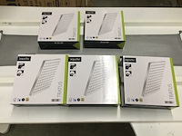 5x hoofddouchekop vierkant, aqua su, tratus - afbeelding 1 van  2