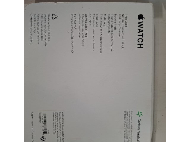 5x horlogeband smartwatch, apple, watch 49mm green trail loop - afbeelding 3 van  17