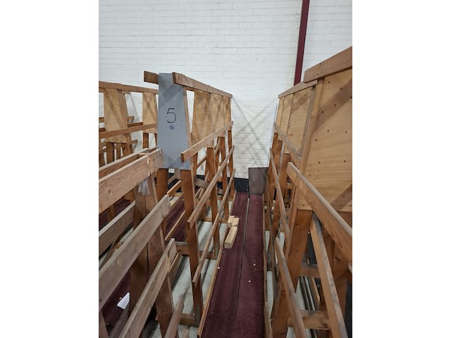 5x houten glasbok - afbeelding 5 van  6