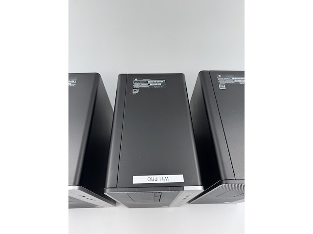 5x hp prodesk 600 g3/g4 mt desktop - i5, 8gb, 256gb ssd, win 11 pro, zwart, 2018 - afbeelding 2 van  13