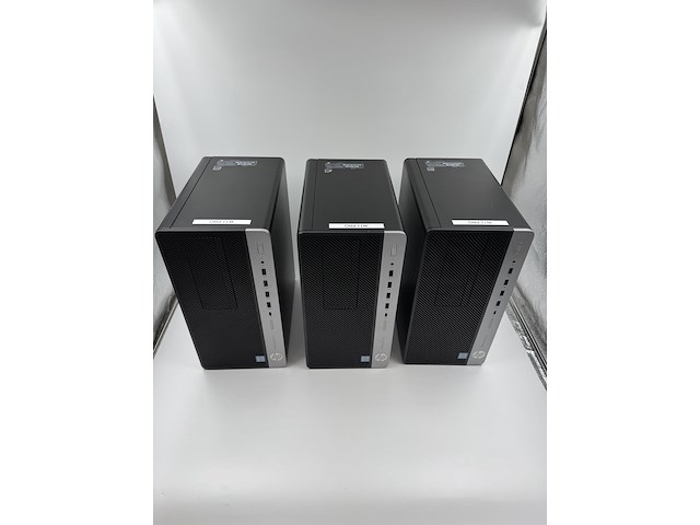 5x hp prodesk 600 g3/g4 mt desktop - i5, 8gb, 256gb ssd, win 11 pro, zwart, 2018 - afbeelding 6 van  13