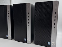 5x hp prodesk 600 g3/g4 mt desktop - i5, 8gb, 256gb ssd, win 11 pro, zwart, 2018 - afbeelding 9 van  13