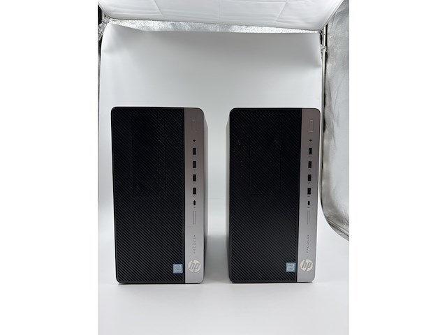 5x hp prodesk 600 g3/g4 mt desktop - i5, 8gb, 256gb ssd, win 11 pro, zwart, 2018 - afbeelding 10 van  13