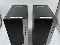 5x hp prodesk 600 g3/g4 mt desktop - i5, 8gb, 256gb ssd, win 11 pro, zwart, 2018 - afbeelding 11 van  13