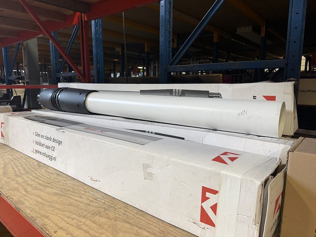 5x hr dakdoorvoer concentrisch pp ø80/125 mm t120 l=1570mm zwart, ubbink, rolux 5g - afbeelding 1 van  6