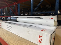 5x hr dakdoorvoer concentrisch pp ø80/125 mm t120 l=1570mm zwart, ubbink, rolux 5g - afbeelding 1 van  6