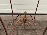 5x ijzeren bartafel hoogte 100 cm - afbeelding 2 van  3