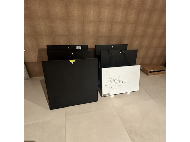 5x infraroodpaneel heatfun, infrapanel basic, zwart en wit - afbeelding 1 van  3