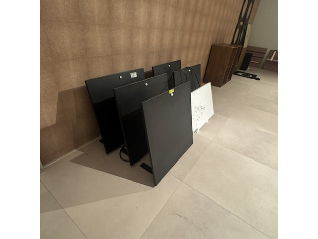 5x infraroodpaneel heatfun, infrapanel basic, zwart en wit - afbeelding 2 van  3
