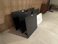5x infraroodpaneel heatfun, infrapanel basic, zwart en wit - afbeelding 2 van  3