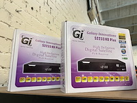 5x inhoud stelling plank w.o. satellietontvanger w.o. gi technology, dexter, samsung - afbeelding 6 van  11