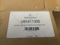 5x installatieset douchevloer dragerset villeroy & boch, u91411300 - afbeelding 3 van  3