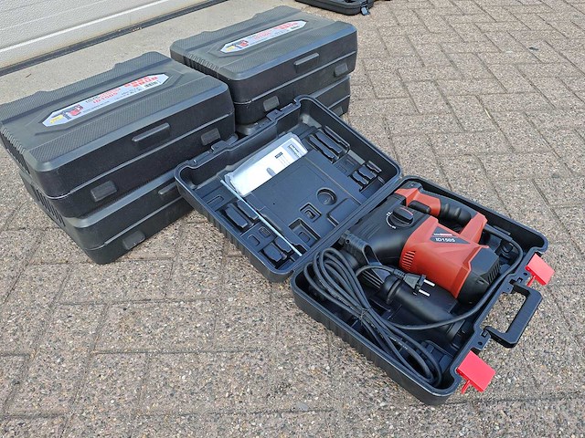 5x interdiamant - id1505 - boorhamermachine sds-plus - afbeelding 1 van  8