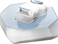 5x ipl lichtontharing met 5 verschillende opzetstukken, iluminage, wit, 2020 - afbeelding 1 van  3