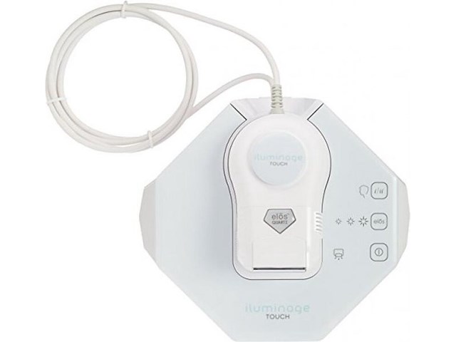 5x ipl lichtontharing met 5 verschillende opzetstukken, iluminage, wit, 2020 - afbeelding 2 van  3