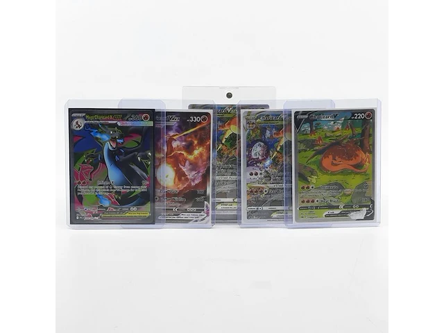 5x kaart, pokémon, o.a. charizard v promo f swsh260 - afbeelding 1 van  16