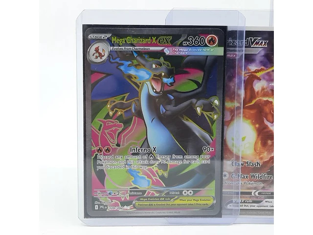 5x kaart, pokémon, o.a. charizard v promo f swsh260 - afbeelding 9 van  16