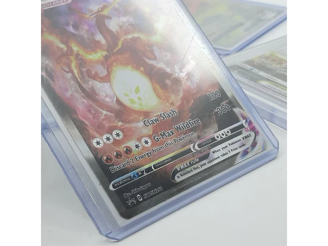 5x kaart, pokémon, o.a. charizard v promo f swsh260 - afbeelding 14 van  16