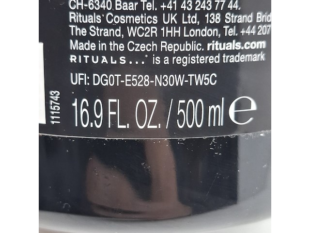 5x kamer parfum, 500ml, rituals, wild fig - afbeelding 2 van  3