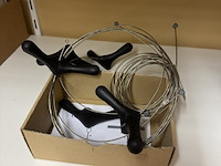 5x kapstok goods, fling hook, zwart - afbeelding 1 van  1