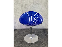 5x kartell ero s - blauwe draaibare kuipstoel - afbeelding 4 van  13