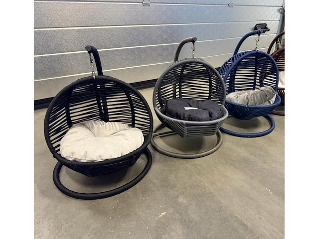 5x kattenhangstoel simba met kussen bella home - afbeelding 1 van  2