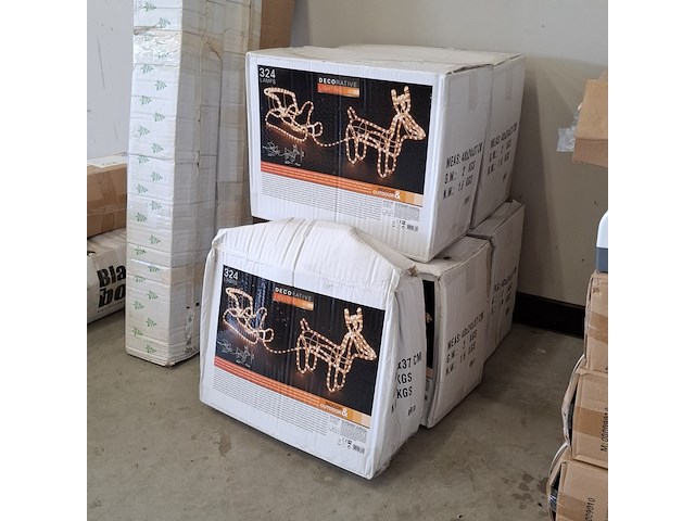 5x kerstverlichting, decorative - afbeelding 1 van  4