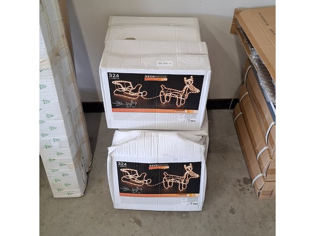 5x kerstverlichting, decorative - afbeelding 4 van  4