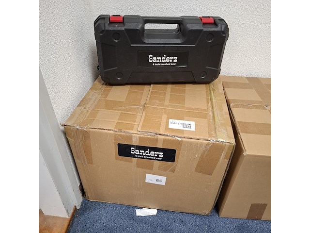 5x kettingzaag 4 inch, brushed, blauw - afbeelding 2 van  10