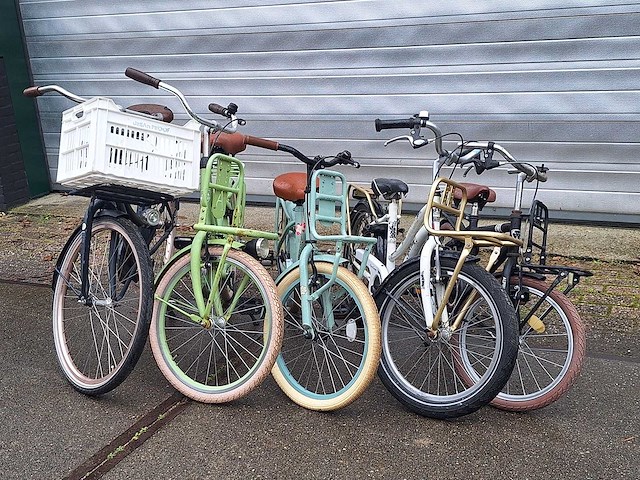 5x kinderfiets transportmodel oa cortina, alpina, transportfiets - afbeelding 1 van  12