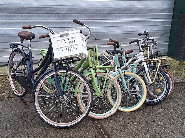 5x kinderfiets transportmodel oa cortina, alpina, transportfiets - afbeelding 5 van  12