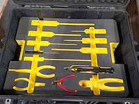 5x kist met diverse gereedschappen, peli - afbeelding 4 van  9
