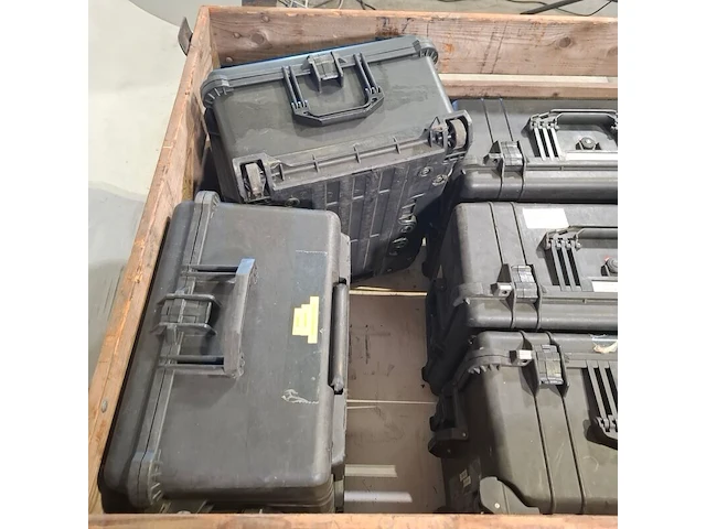 5x kist met diverse gereedschappen, peli - afbeelding 9 van  9