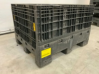(5x) klapkrat palletbox 1200x1000x800mm - afbeelding 3 van  7