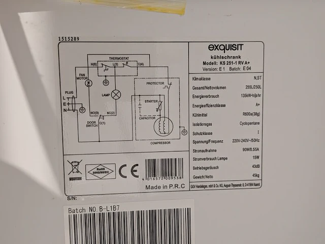 5x koelkast, etna, whirlpool & exquisit - afbeelding 8 van  10