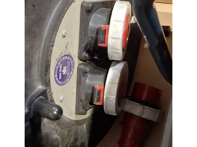 5x kracht stroom haspel, 32a - afbeelding 2 van  10