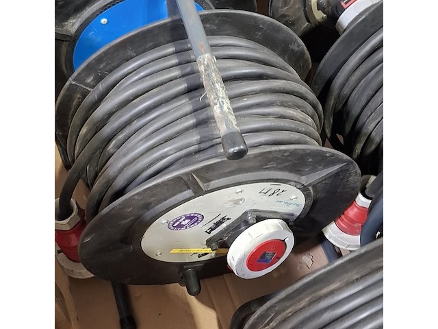 5x kracht stroom haspel, 32a - afbeelding 4 van  10