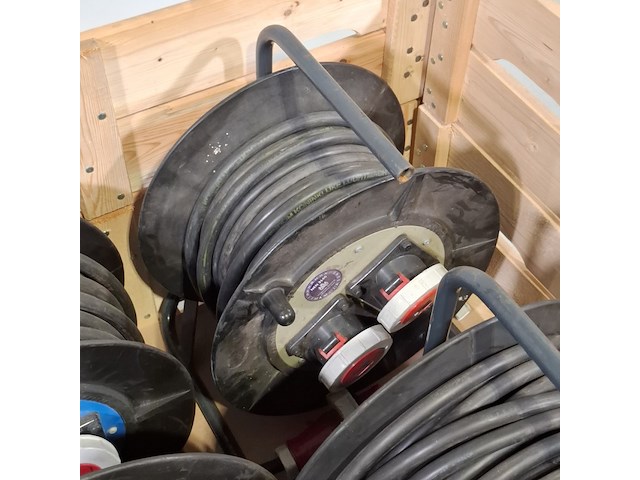 5x kracht stroom haspel, 32a - afbeelding 6 van  10