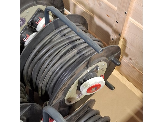 5x kracht stroom haspel, 32a - afbeelding 7 van  10