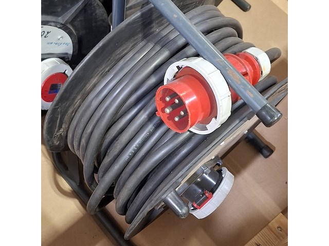 5x kracht stroom haspel, 32a - afbeelding 8 van  10