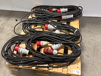 5x krachtstroomkabel - afbeelding 1 van  2