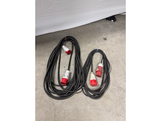 5x krachtstroomkabel - afbeelding 2 van  2
