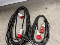 5x krachtstroomkabel - afbeelding 2 van  2