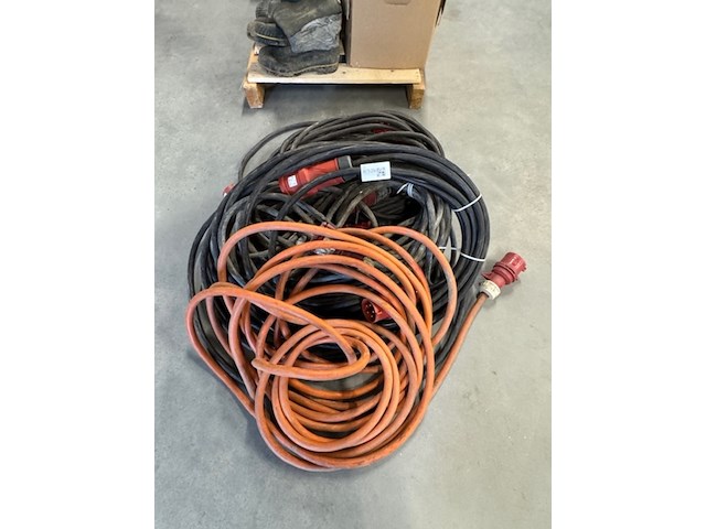 5x krachtstroomkabel - afbeelding 1 van  4