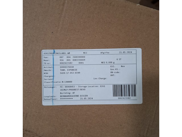 5x kunststof expansietank, daf - afbeelding 5 van  7