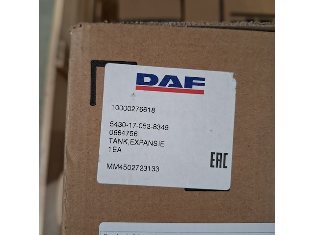 5x kunststof expansietank, daf - afbeelding 6 van  7